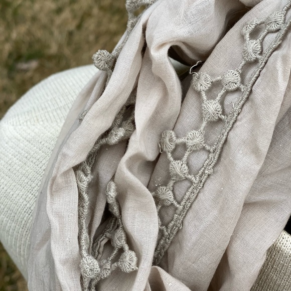 Cotton scarf - Picture 4 of 5